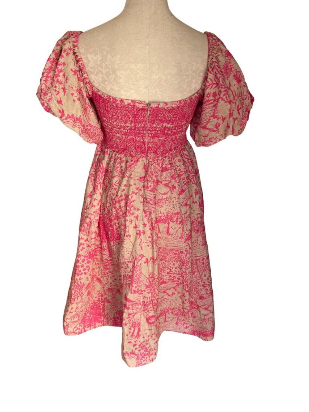 Hope for Flowers by Tracy Reese Womens Twist Frock A-line Midi Dress Size M Pink - Picture 12 of 12